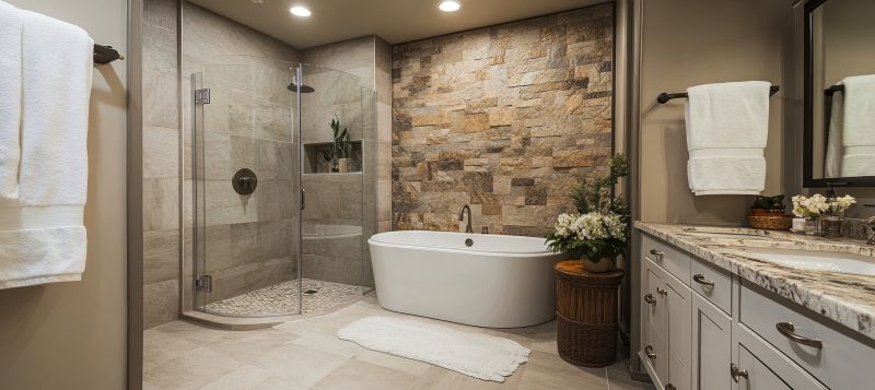 Elegant Bathtub Installation